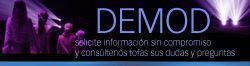 solicite información DEMOD